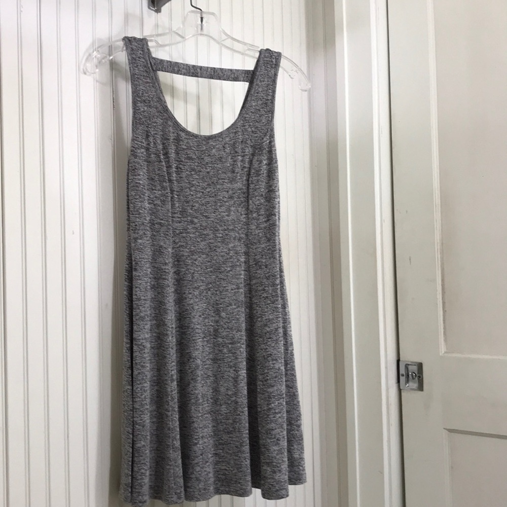 Forever 21 Gray Heather Fabric  Knit Dress